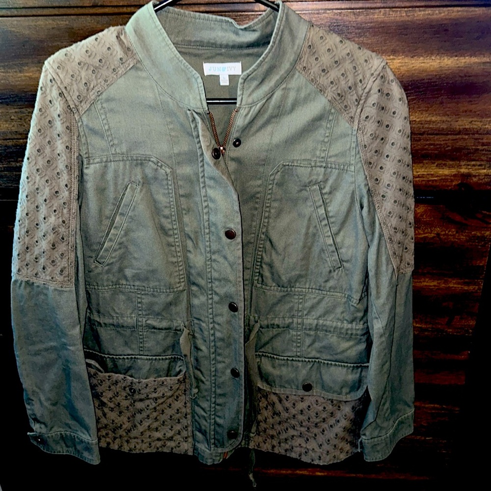Olive green jacket